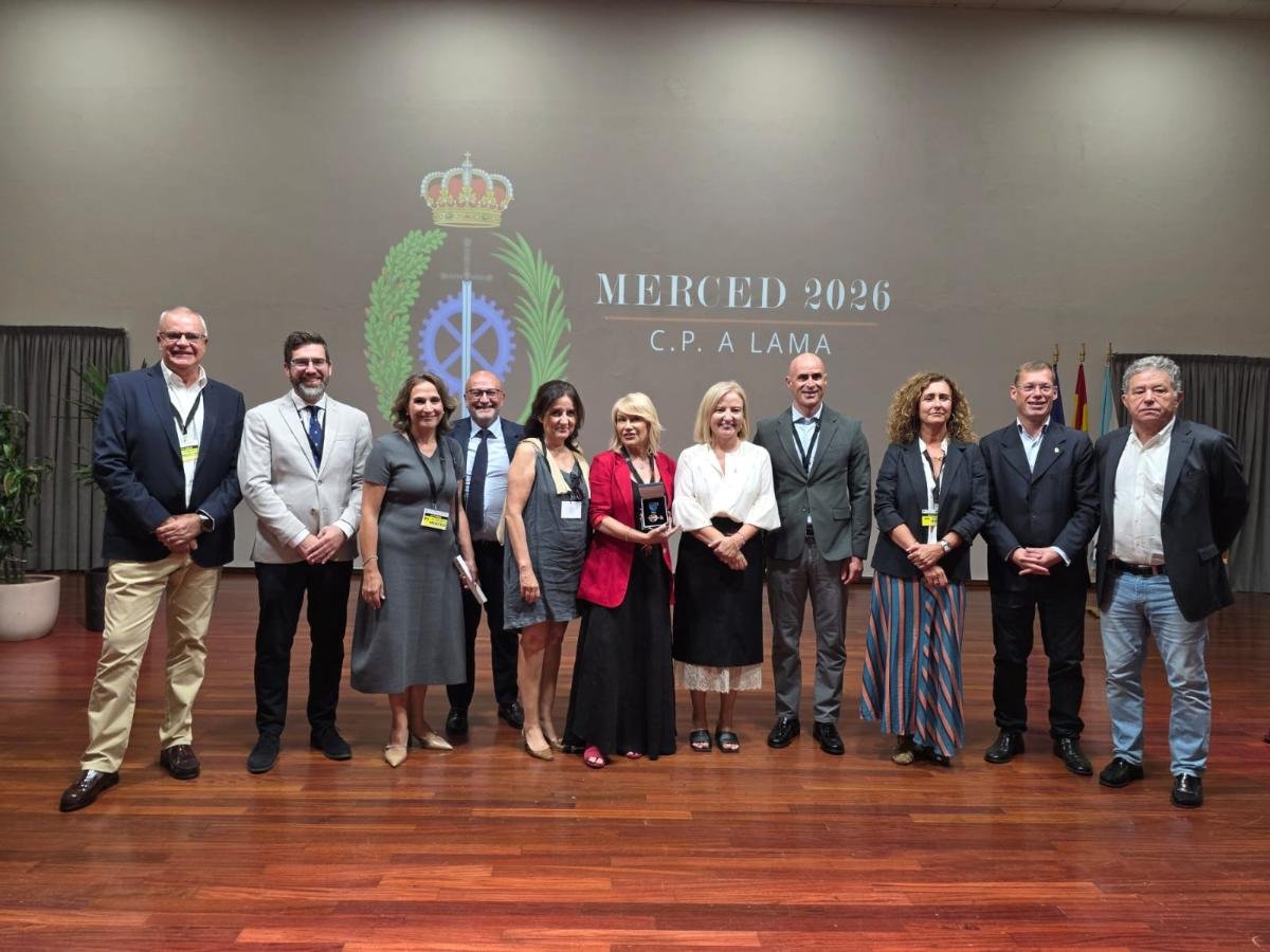 Acto de entrega de condecoraciones de la Administración Penitenciaria en el Centro Penitenciario de A Lama