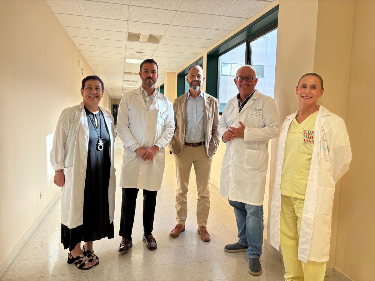 El gerente del Servizo Galego de Saúde visita el Hospital de Barbanza