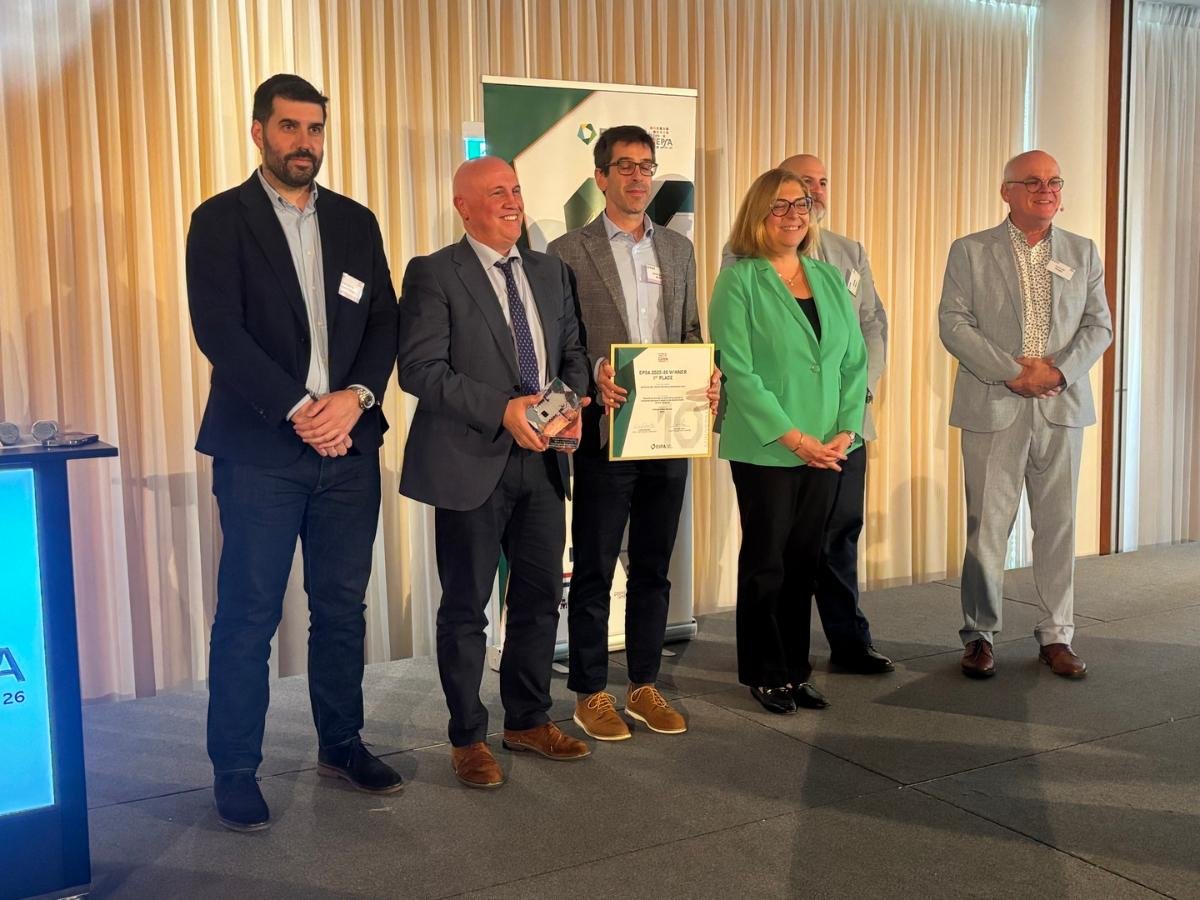 Recogida del premio European Public Sector Awards 2025-26 por el proyecto de compra pública de innovación del Sergas
